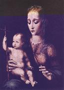 MORALES, Luis de Madonna with the Child sh oil